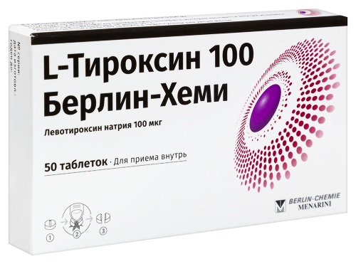 L-ТИРОКСИН 100 БЕРЛИН-ХЕМИ
