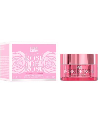 Librederm rose de rose крем возрождающий для области вокруг глаз 15 мл