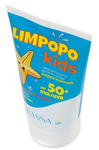 Krassa limpopo kids крем для защиты детей от солнца spf 50+ 150 мл
