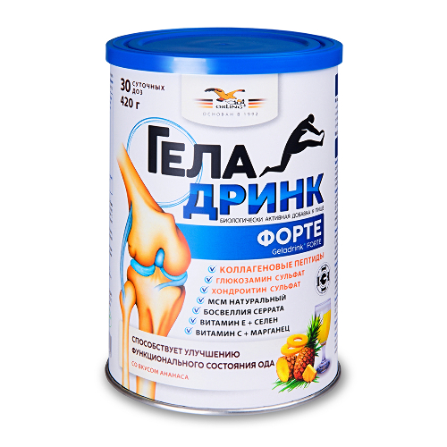 Купить Геладринк форте 420 гр порошок/ананас/ цена
