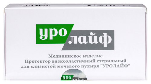 Купить Уролайф протектор вязкоэластичный стер д/слизистой мочевого пузыря цена