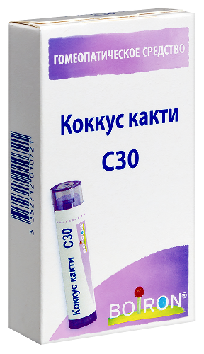 КОККУС КАКТИ С30 ГОМЕОПАТ МОНОКОМП ПРЕПАРАТ РАСТИТ ПРОИСХОЖД