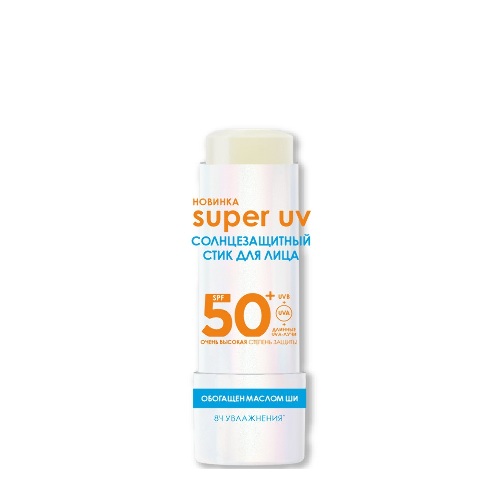 Garnier ambre solaire стик для лица солнцезащитный super uv spf50+ 9 мл