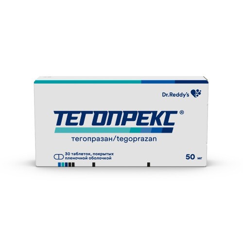Тегопрекс 50 мг 30 шт. таблетки, покрытые пленочной оболочкой - цена 0 руб., купить в интернет аптеке в Воронеже Тегопрекс 50 мг 30 шт. таблетки, покрытые пленочной оболочкой, инструкция по применению