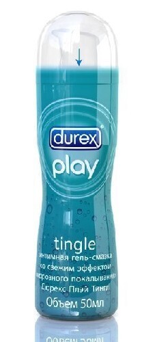 Купить ДЮРЕКС ГЕЛЬ-СМАЗКА PLAY TINGLE 50МЛ в Москве ДЮРЕКС ГЕЛЬ-СМАЗКА PLAY TINGLE 50МЛ