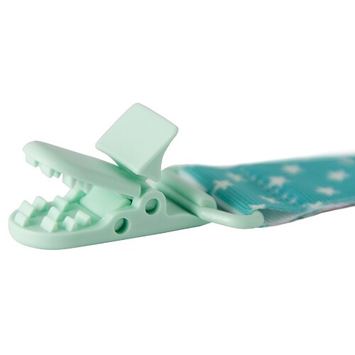 Roxy-kids массажер для десен meow teether с клипсой-держателем 3+/голубой