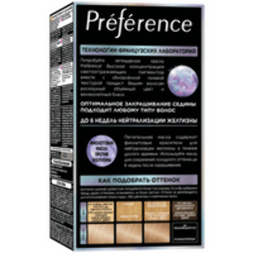 Loreal paris preference краска стойкая для волос в наборе оттенок 8.1/копенгаген/