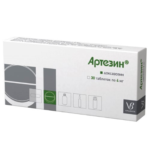 Купить Артезин 4 мг 30 шт. таблетки цена