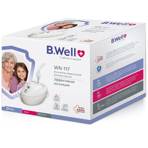 Ингалятор b well wn-117 компрессорный