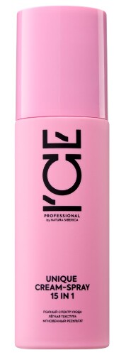 Ice by natura siberica professional take it home крем-спрей для волос многофункциональный 15 в 1 150 мл