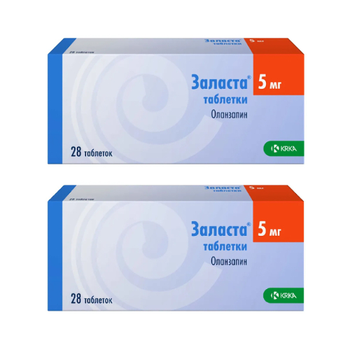Купить Заласта 5 мг 28 шт. таблетки по цене 605 руб в Москве Заласта 5 мг 28 шт. таблетки