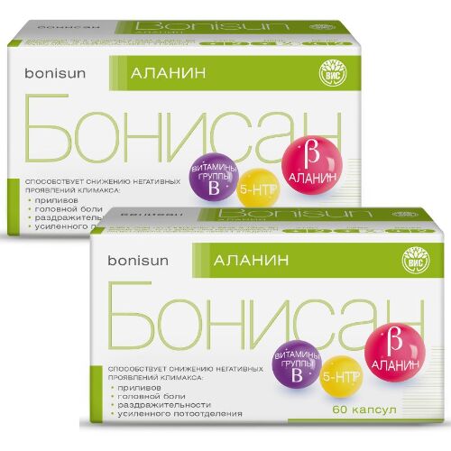 Купить Бонисан аланин 60 шт. капсулы массой 0,5 г цена