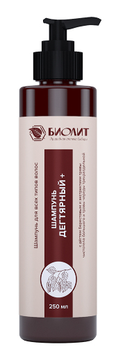 Биолит шампунь дегтярный+ для всех типов волос 250 мл/биолит/