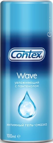 Купить Гель-смазка интимная Contex Wave 100 м по цене 741 руб в Москве Гель-смазка интимная Contex Wave 100 м