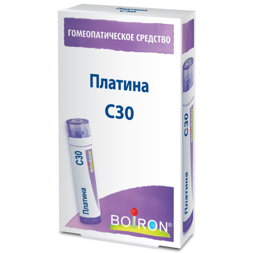 ПЛАТИНА С30 ГОМЕОПАТ МОНОКОМП ПРЕПАРАТ МИНЕРАЛЬНО-ХИМИЧ ПРОИСХОЖД