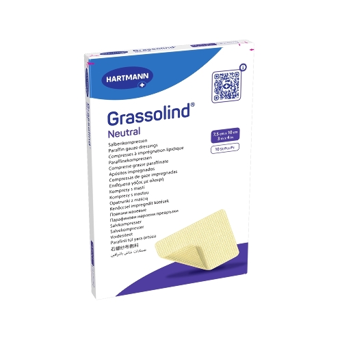 Повязка мазевая гразолинд нейтральный 7,5х10 см 10 шт.