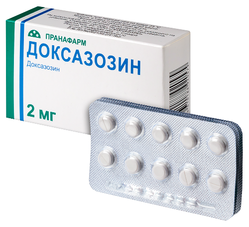 Доксазозин 2 мг 30 шт. таблетки
