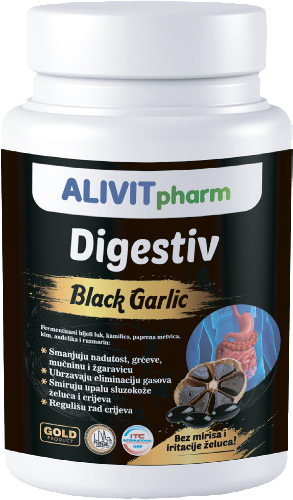ЧЕРНЫЙ ЧЕСНОК КОМПЛЕКС ДЛЯ ПИЩЕВАРЕНИЯ ALIVITPHARM