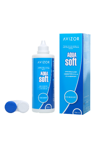 Купить Avizor aqua soft раствор для линз 350 мл цена