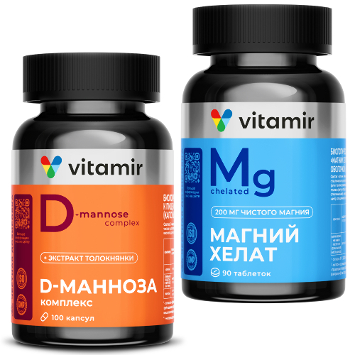 Набор D-Манноза + Магний хелат