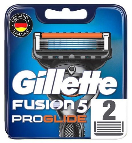 Fusion proglide сменные кассеты для бритья 2 шт.