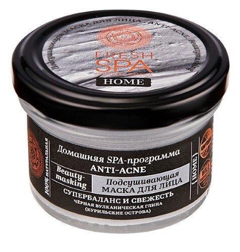 Natura siberica fresh spa home маска для лица подсушивающая anti-acne 75 мл