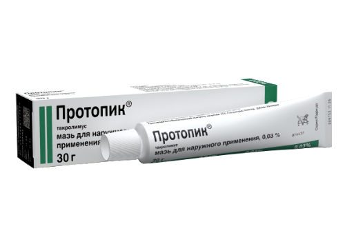 Купить Протопик 0,03% мазь для наружного применения 30 гр цена
