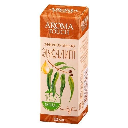 Купить Aroma touch масло эфирное эвкалипт 10 мл в индивидуальной упаковке цена