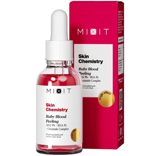 Купить Mixit skin chemistry пилинг для лица отшелушивающий 30 мл цена