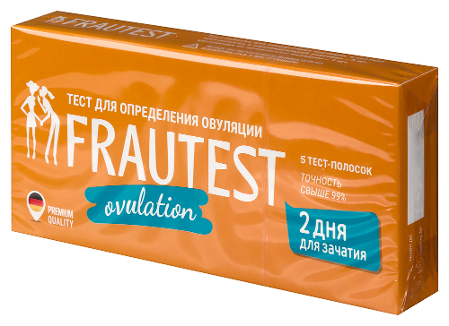 ТЕСТ-ПОЛОСКА ДЛЯ ОПРЕДЕЛЕНИЯ ОВУЛЯЦИИ FRAUTEST OVULATION N5
