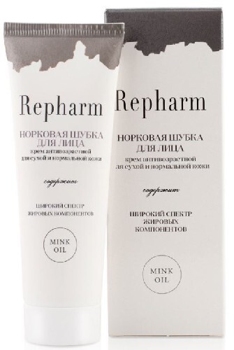Купить Repharm крем «норковая шубка для лица» 50 гр цена