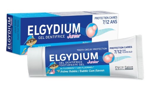 Зубная паста-гель для взрослых и детей tooth decay protection junior bubble gum flavoir 50 мл