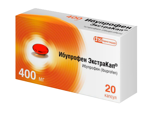 Ибупрофен экстракап 400 мг 20 шт. капсулы