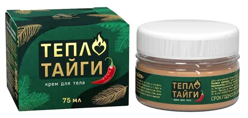 Алтайский нектар крем для тела тепло тайги 75 мл