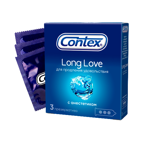 ПРЕЗЕРВАТИВ LONG LOVE ПРОДЛЕВАЮЩИЕ С АНЕСТЕТИКОМ