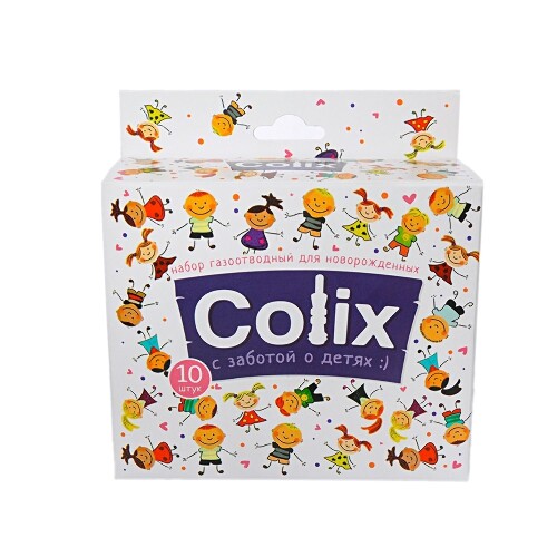 Купить НАБОР ГАЗООТВОДНЫЙ ДЛЯ НОВОРОЖДЕННЫХ ОДНОРАЗОВЫЙ НЕСТЕРИЛЬНЫЙ COLIX N10 цена