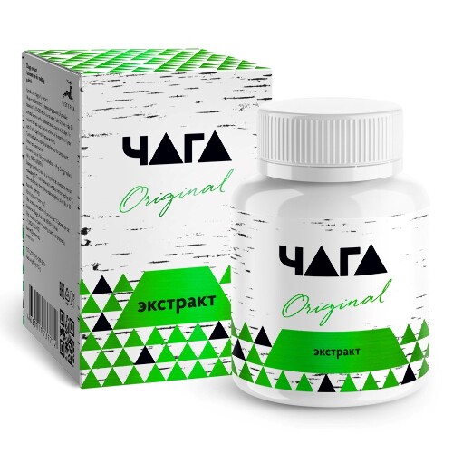 ВИСТЕРРА ЧАГА ORIGINAL ЭКСТРАКТ N60 КАПС МАССОЙ 0,5Г