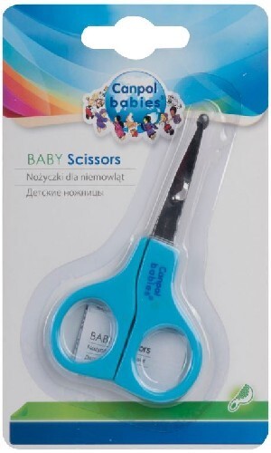 Купить Canpol babies ножницы 0+/голубой цена