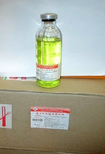 Купить Фурацилин 0,02% раствор для местного применения 200 мл бутылка 28 шт. цена