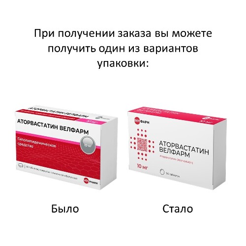 АТОРВАСТАТИН ВЕЛФАРМ