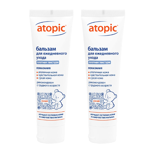 Набор для атопиков: Atopic Бальзам 100 мл из 2-х упаковок по выгодной цене
