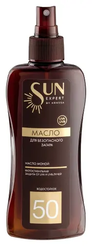 Krassa sun expert масло для безопасного загара spf50 180 мл