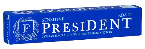 President зубная паста sensitive 75 гр