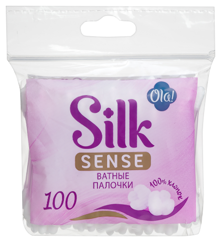 Ola silk sense ватные палочки 100 шт./п/эт/
