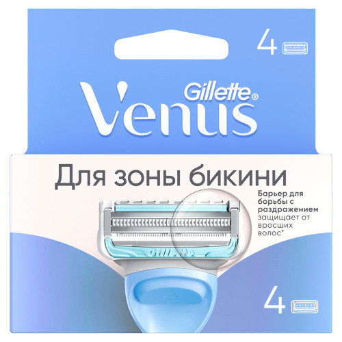 VENUS SATIN CARE КАССЕТЫ СМЕННЫЕ ДЛЯ БЕЗОПАСНЫХ БРИТВ