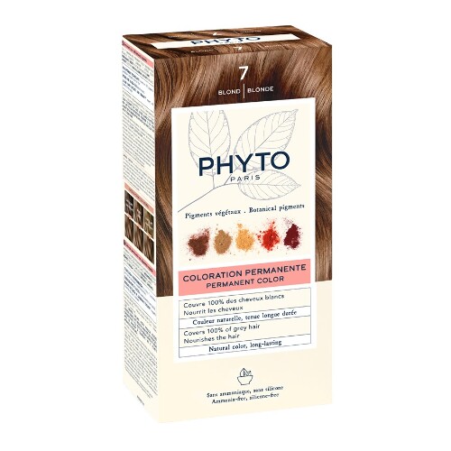 Купить Phyto крем-краска для волос в наборе тон 7/блонд/ цена