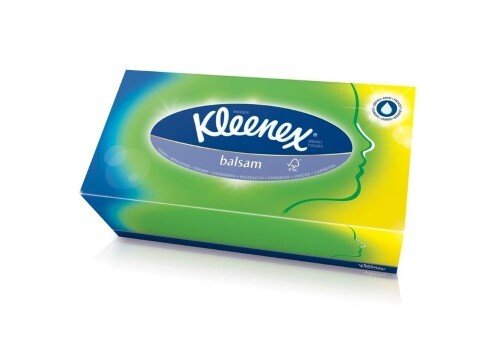 Купить KLEENEX BALSAM САЛФЕТКИ В КОРОБКЕ N80 цена