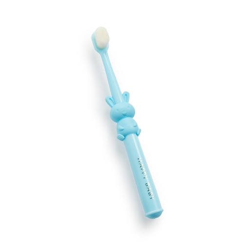 Купить Happy baby зубная щетка заяц 24+/голубой цена