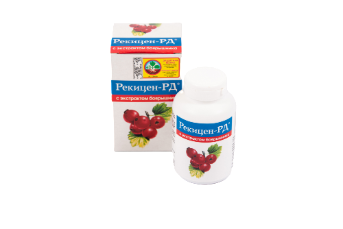 Купить Рекицен-рд с экстрактом боярышника 90 шт. таблетки массой 0,7 г цена
