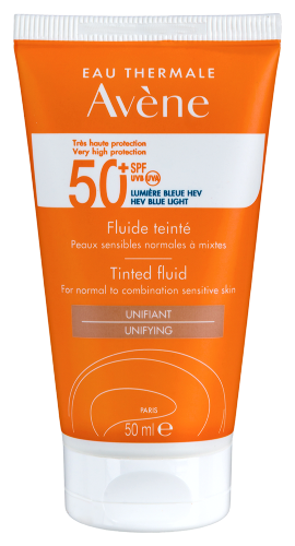Avene флюид солнцезащитный тонирующий spf50+ 50 мл